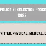 MP Police SI Selection Process 2025